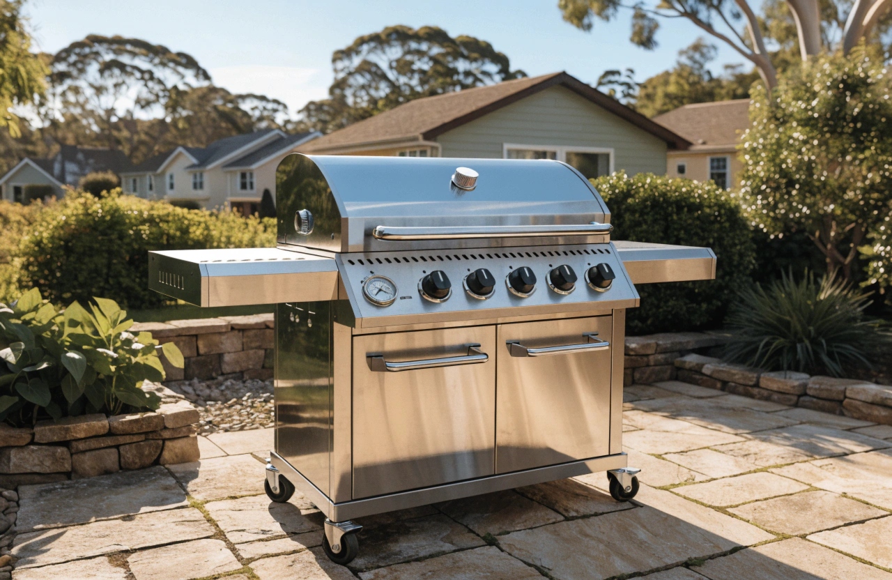 BBQ grill grates with heavy carbon and grease buildup before professional deep cleaning