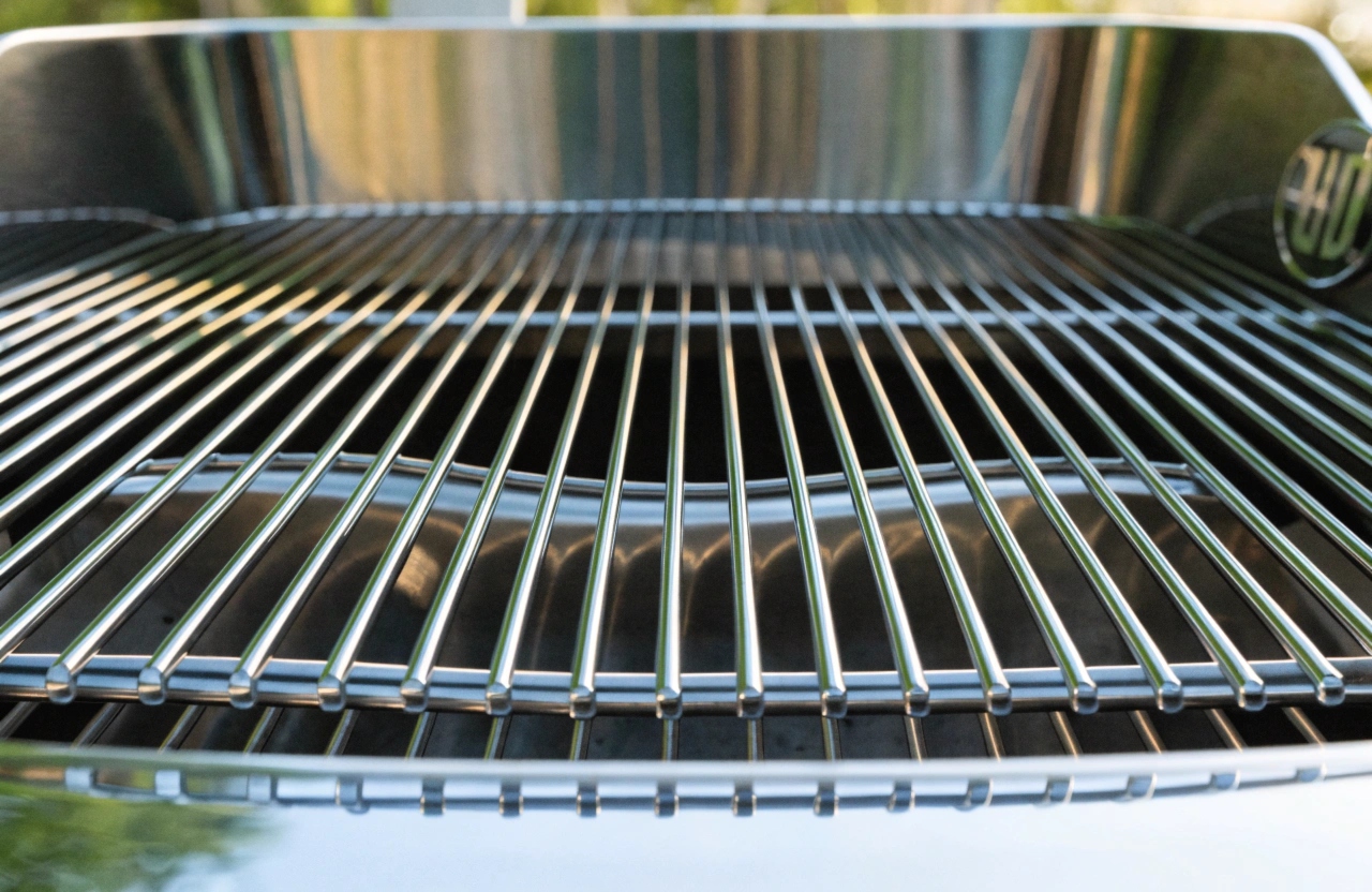 Clean Weber BBQ grates and Flavorizer bars after professional deep clean